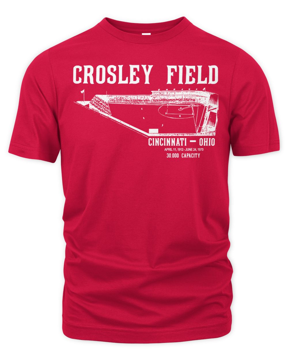 Cincy Shirts Crosley Field Shirt