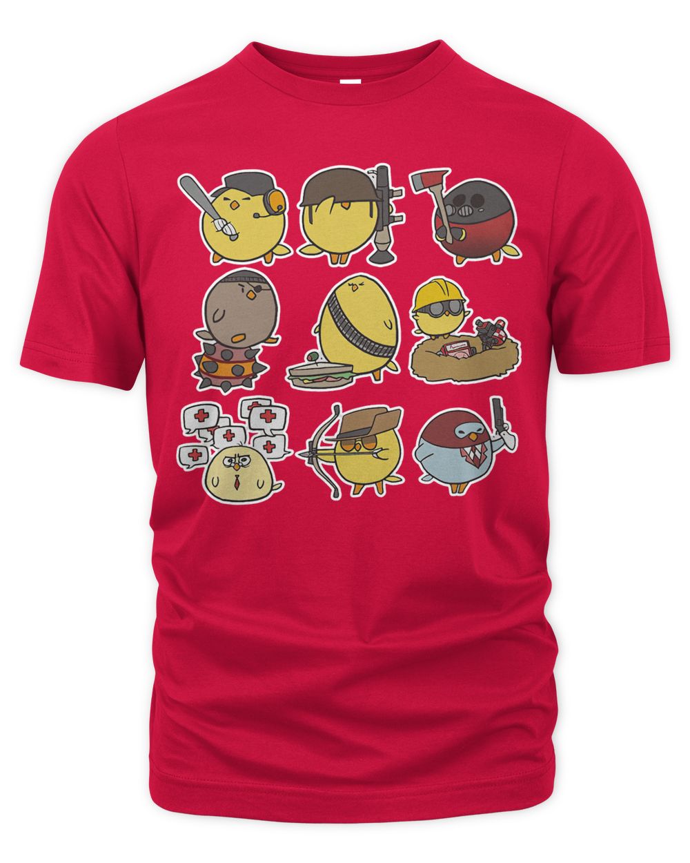Team Fortress 2 Merch Merc Chicks Shirt
