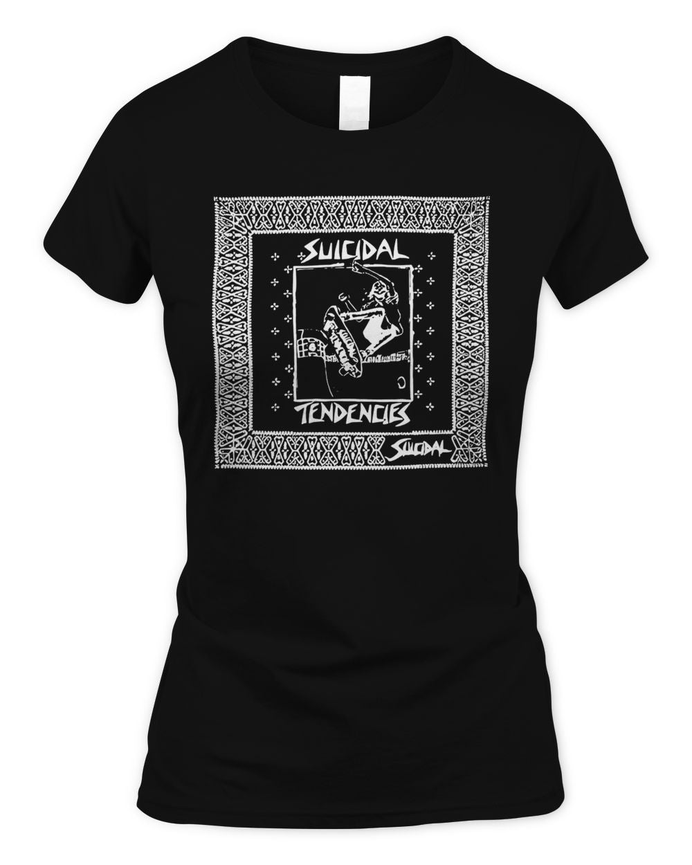 Suicidal Tendencies Merch Lance Skater Bandana Shirt