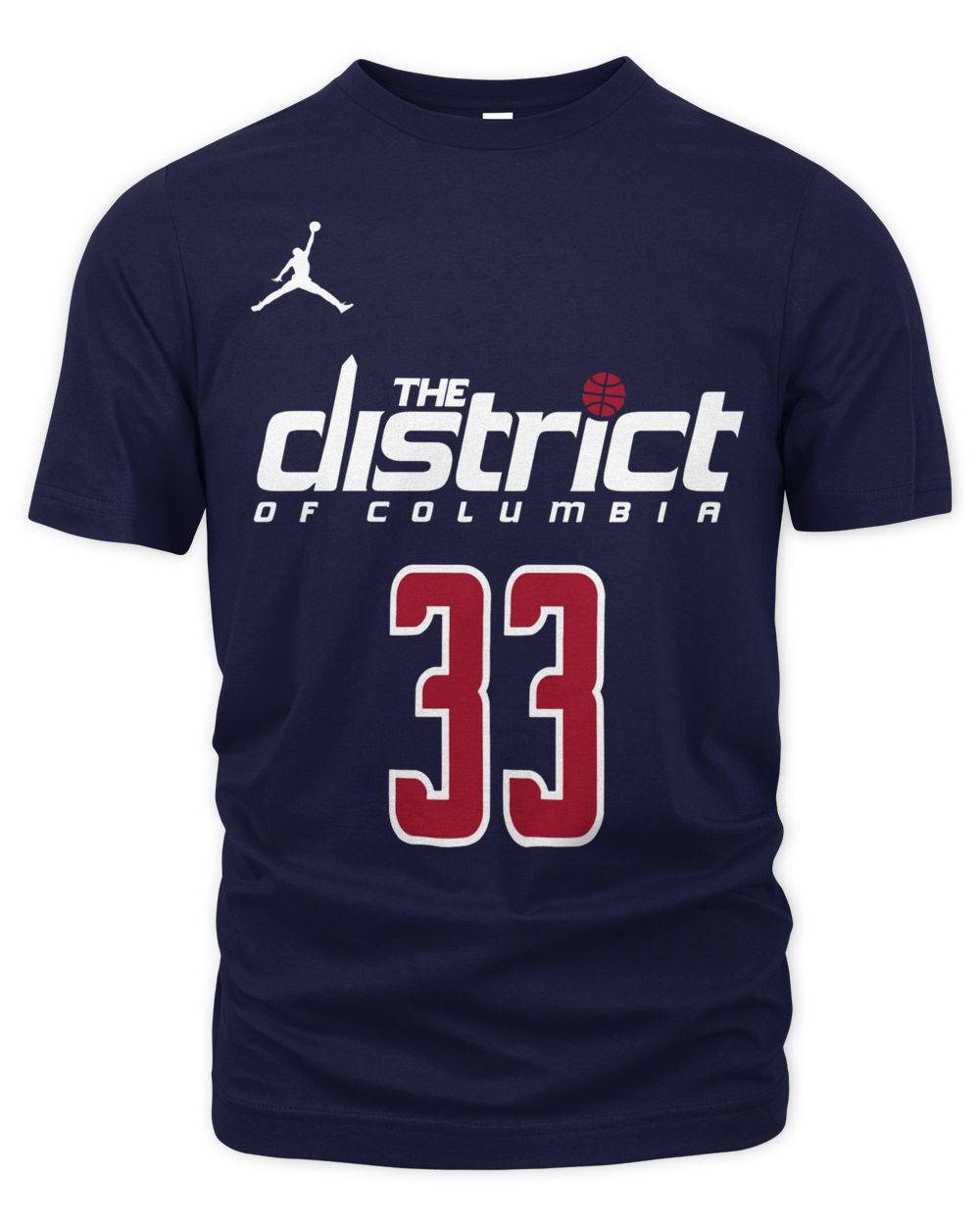 Kyle Kuzma The District of Columbia 2022 2023 Statement Edition Name & Number Shirt