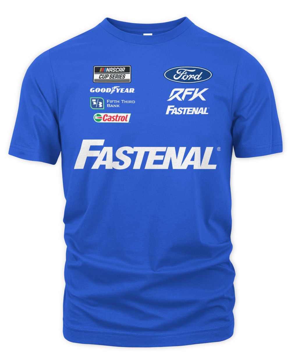 Chris Buescher Checkered Flag Fastenal Sublimated Uniform Shirt