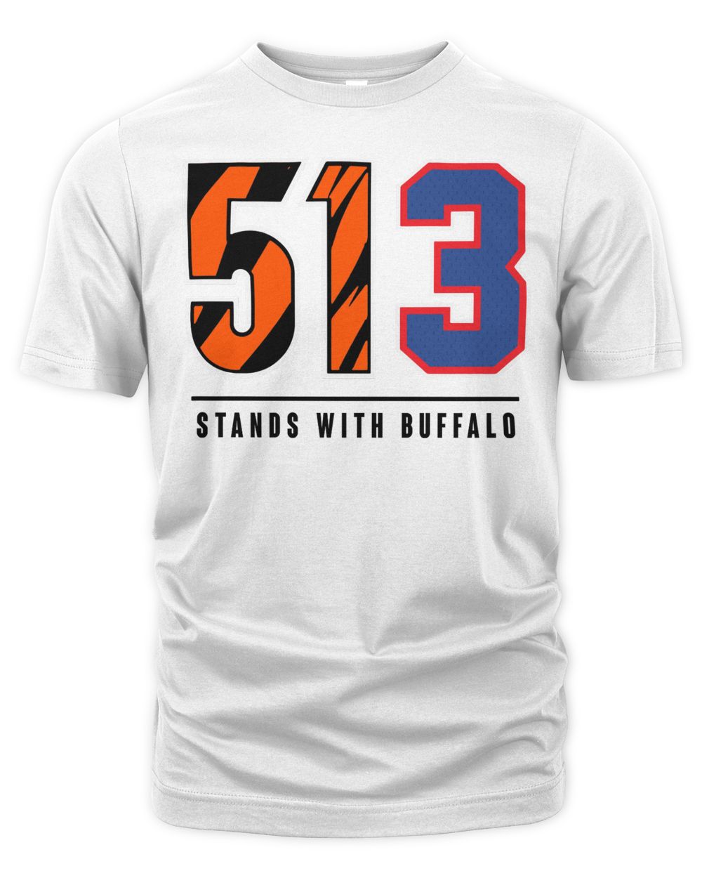 Damar Hamlin 513 Stands With Buffalo Shirt