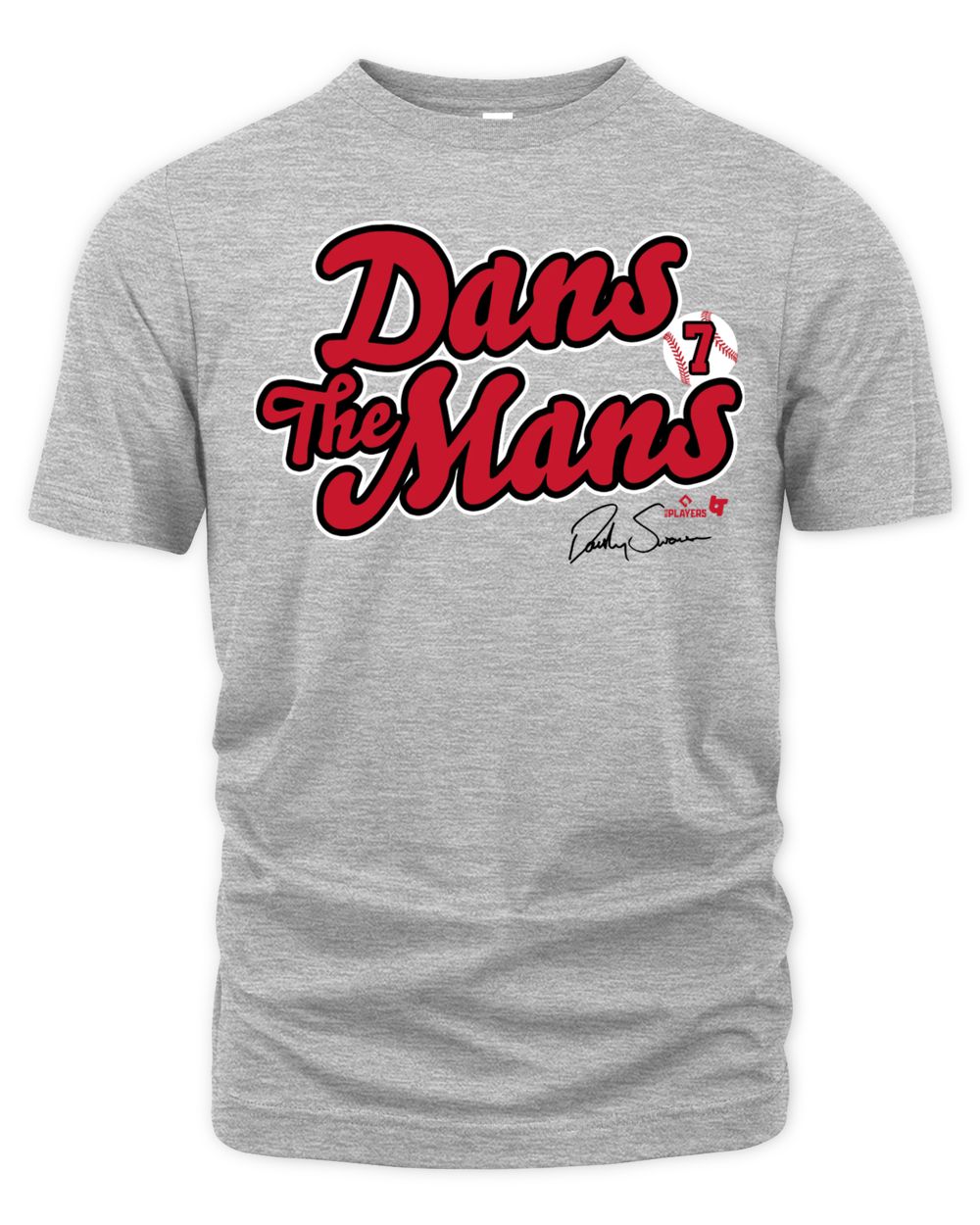 Dansby Swanson Dans the Mans Shirt
