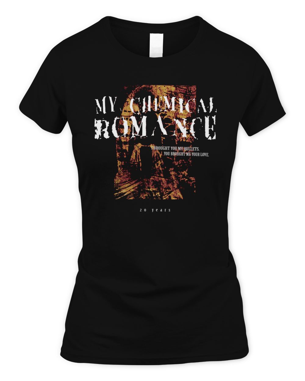 My Chemical Romance Merch Mcr Bullets 20 Years Shirt