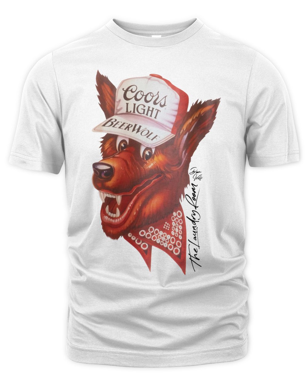 Coors Light Merchandise Beer Wolf Shirt
