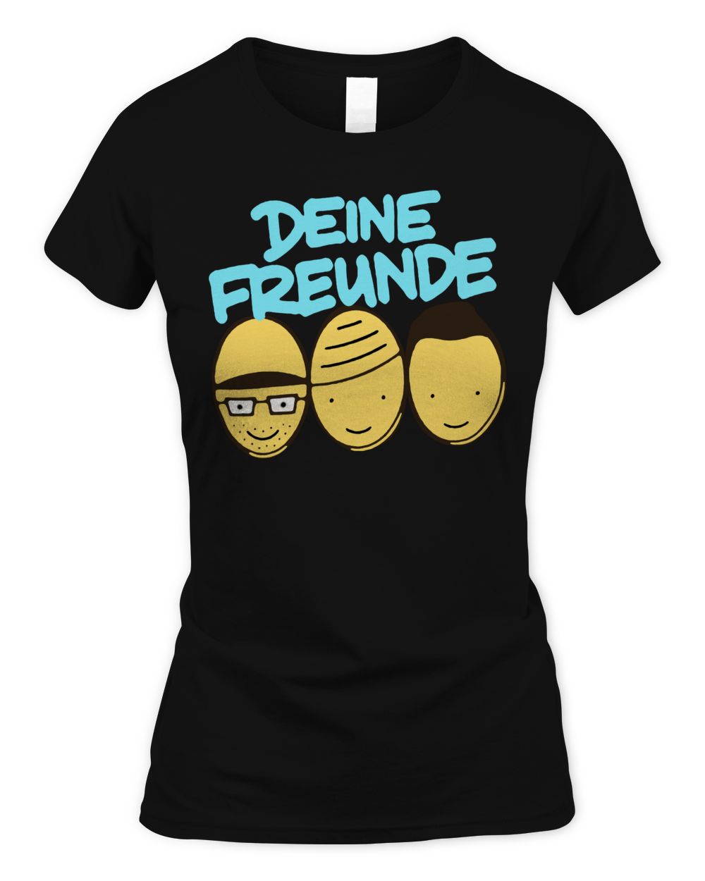 Deine Freunde Merch 3 Köpfe Shirt