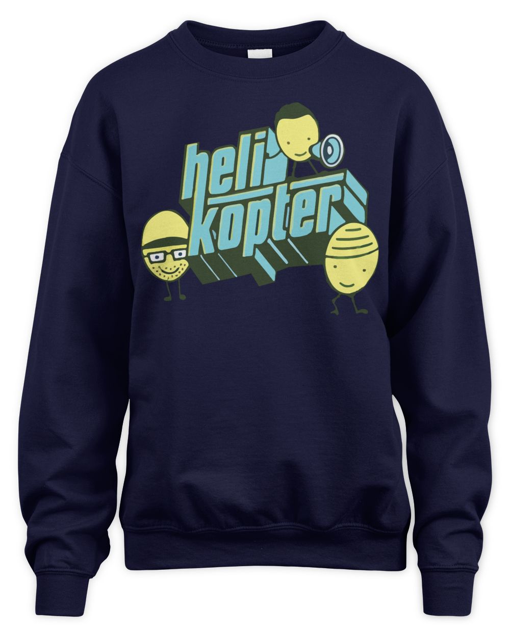 Deine Freunde Merch Helikopter Shirt