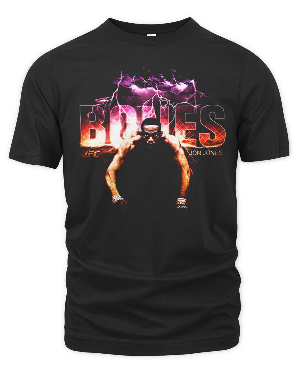 Jon Jones Merch Bones Electrifying Graphic Shirt