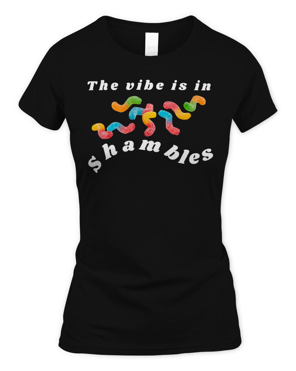 Chaotic Neutral Apparel the Vibe is in Shambles Shirt
