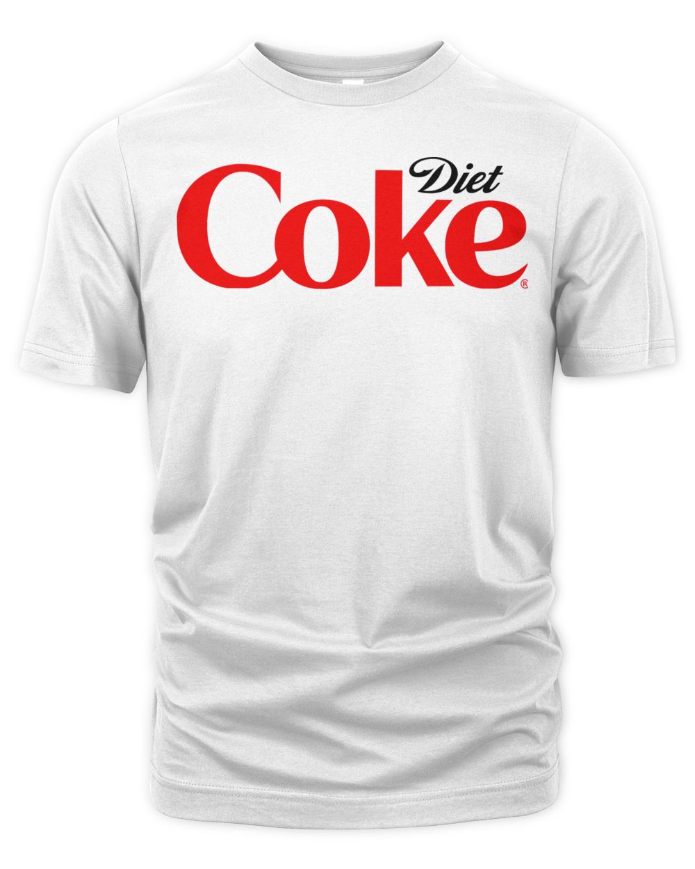 Diet Coke Merchandise Script Logo Shirt