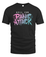 Dimension 20 Merch Roll For Panic Attack Shirt