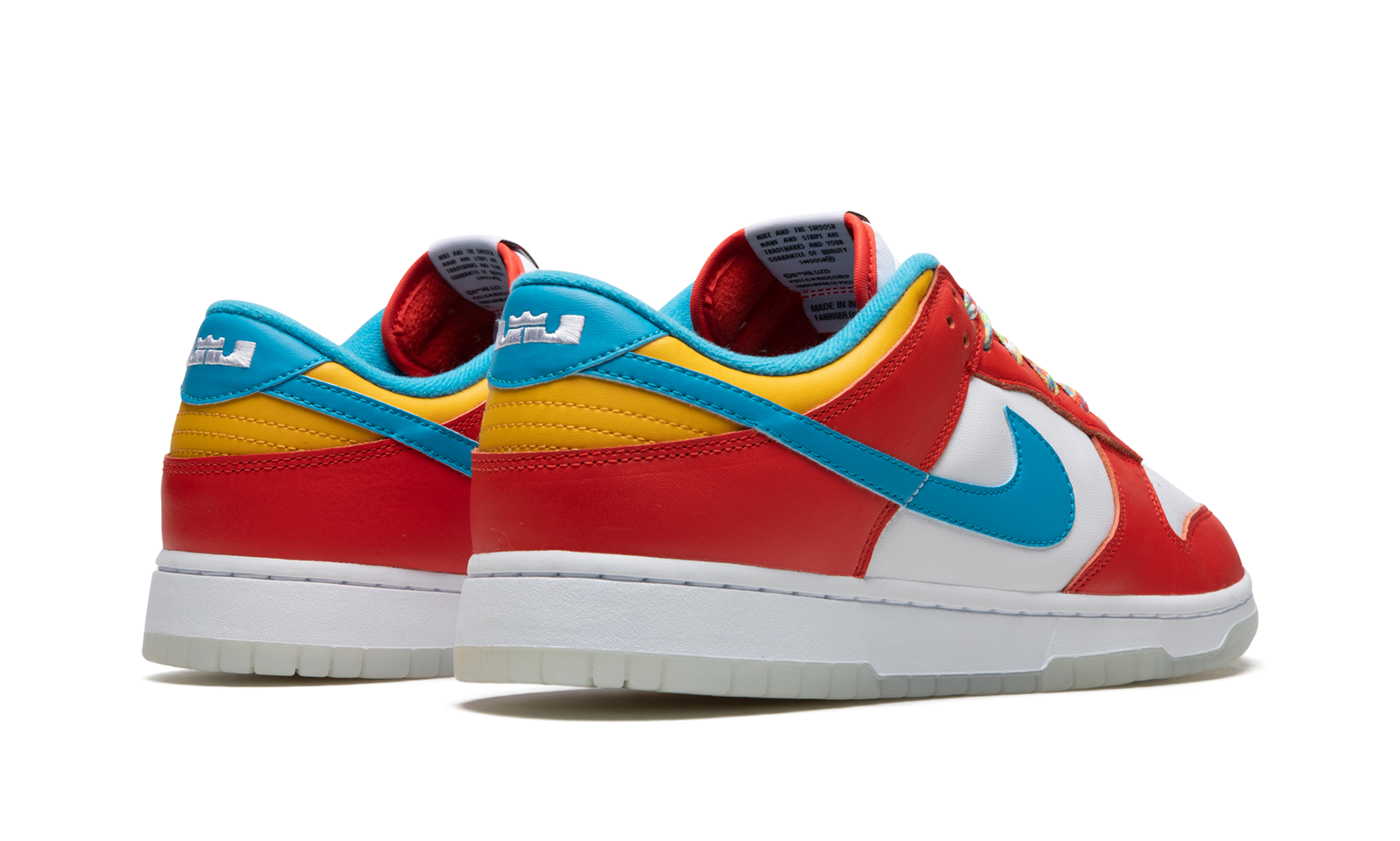 Dunk Low "Lebron james - fruity pebbles" DH8009 600