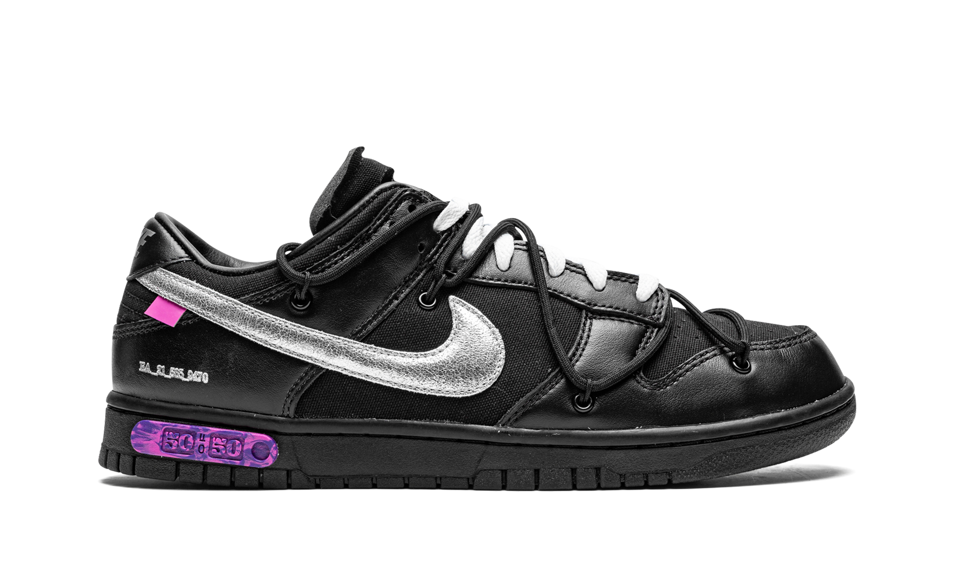 Dunk Low "Off-white - lot 50" DM1602 001