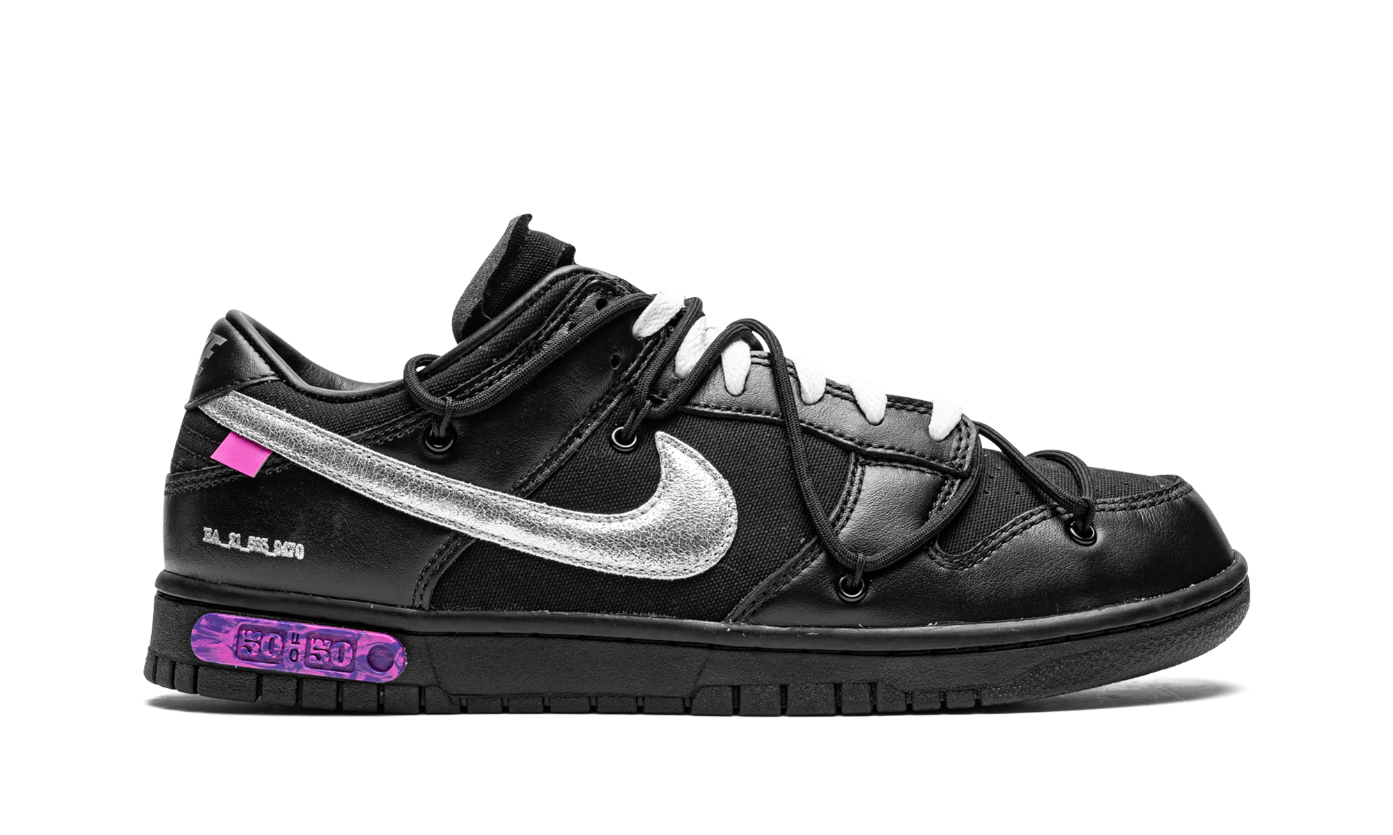 Dunk Low "Off-white - lot 50" DM1602 001