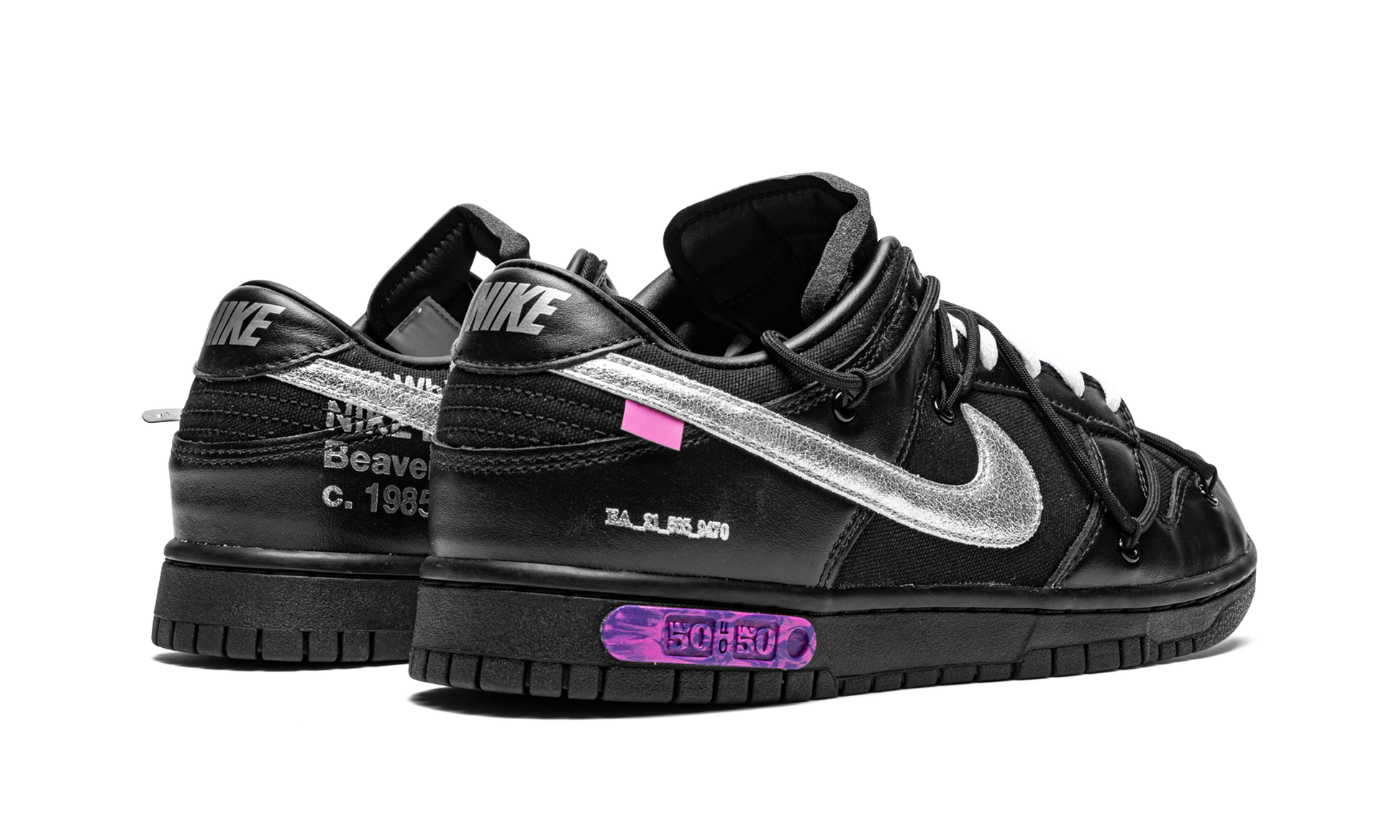 Dunk Low "Off-white - lot 50" DM1602 001