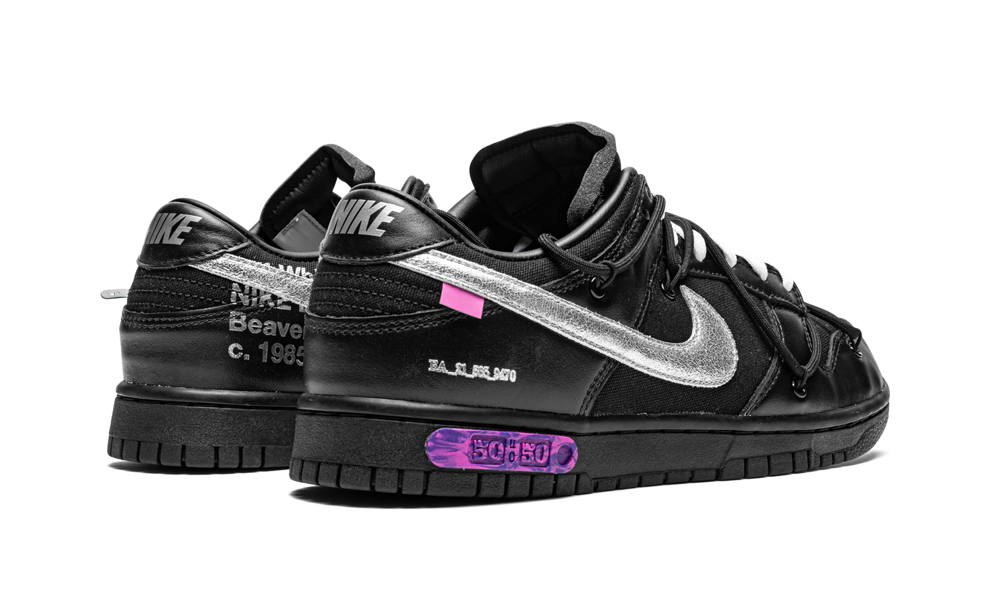Dunk Low "Off-white - lot 50" DM1602 001