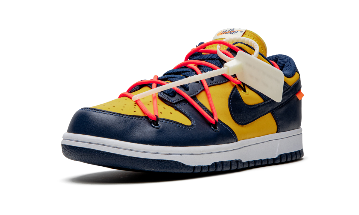 Dunk Low "Off-white - university gold" CT0856 700