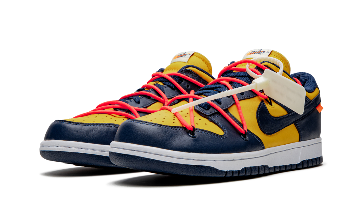 Dunk Low "Off-white - university gold" CT0856 700