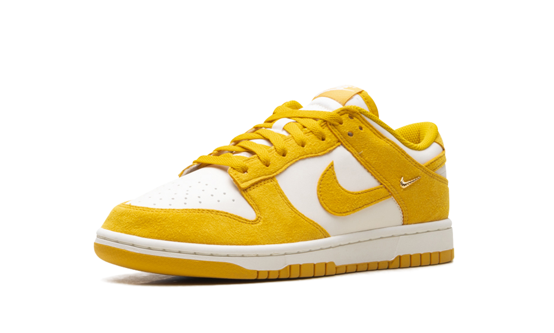Dunk Low Women "Dark sulfur gold mini swoosh" IB4417 101