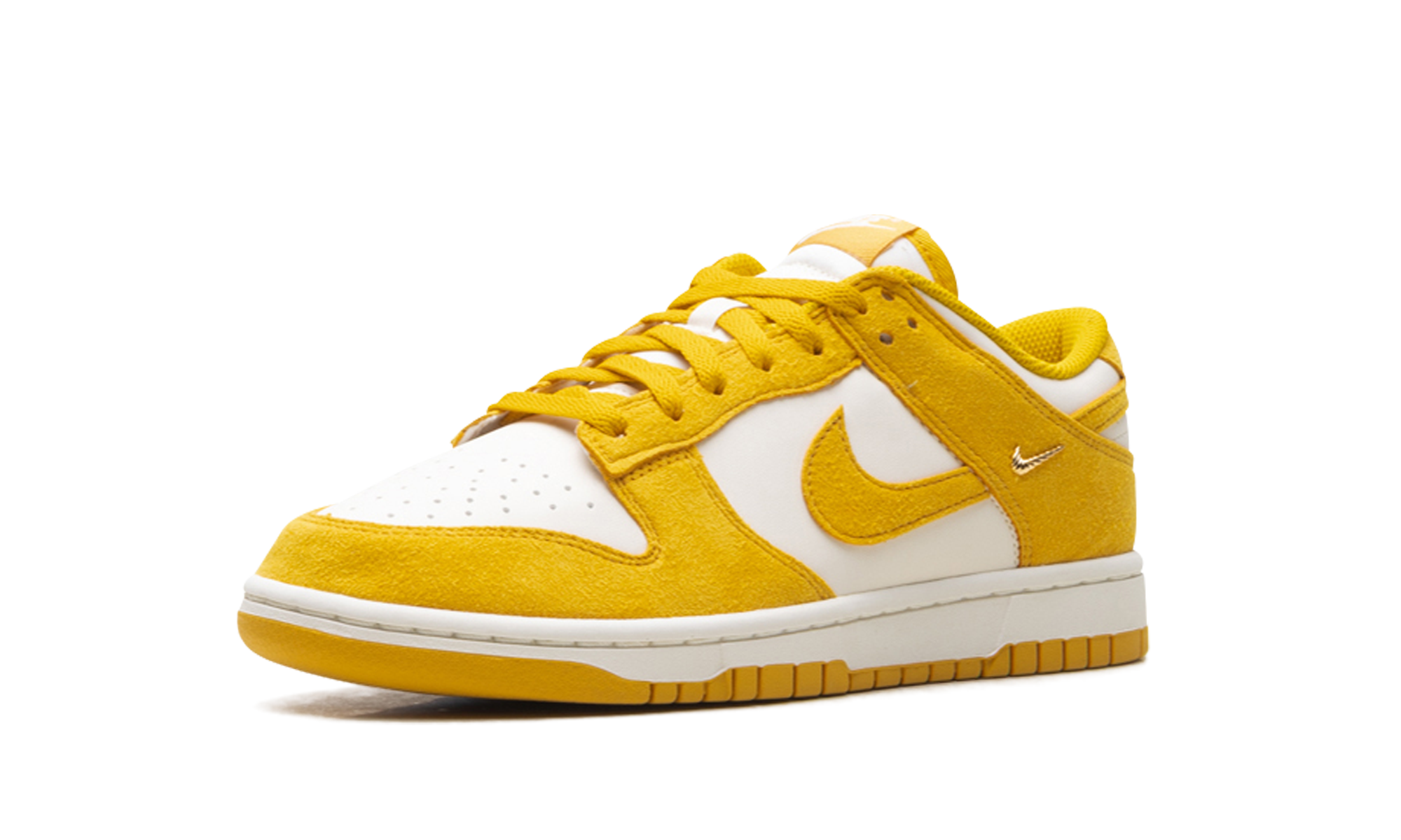 Dunk Low Women "Dark sulfur gold mini swoosh" IB4417 101