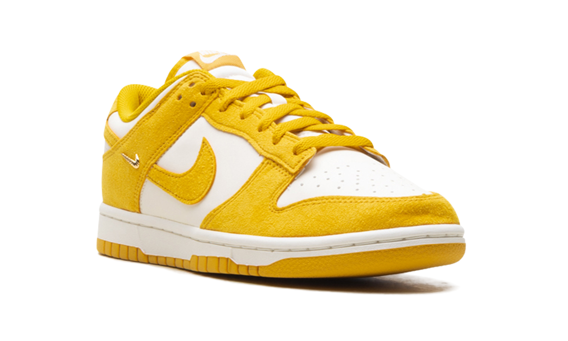 Dunk Low Women "Dark sulfur gold mini swoosh" IB4417 101