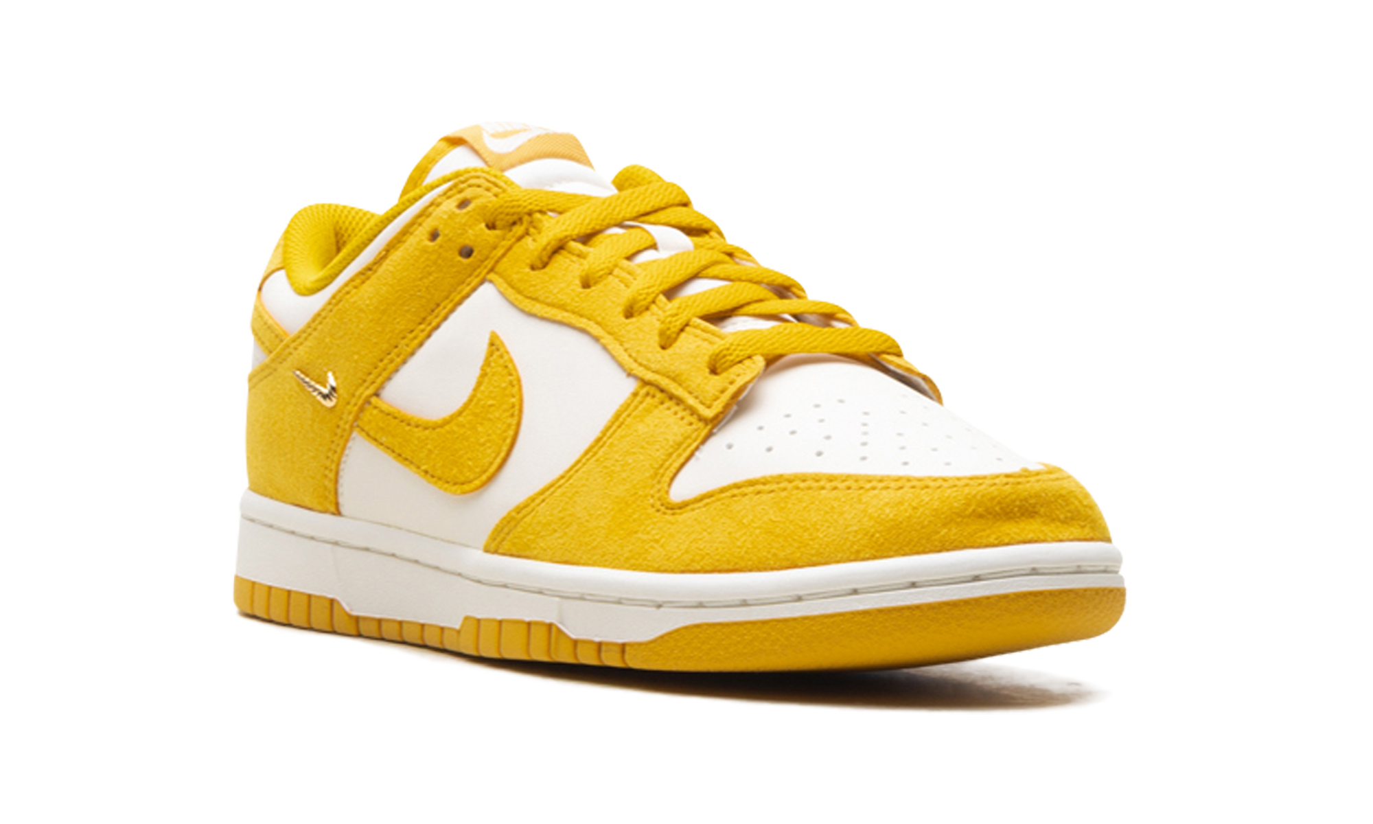 Dunk Low Women "Dark sulfur gold mini swoosh" IB4417 101