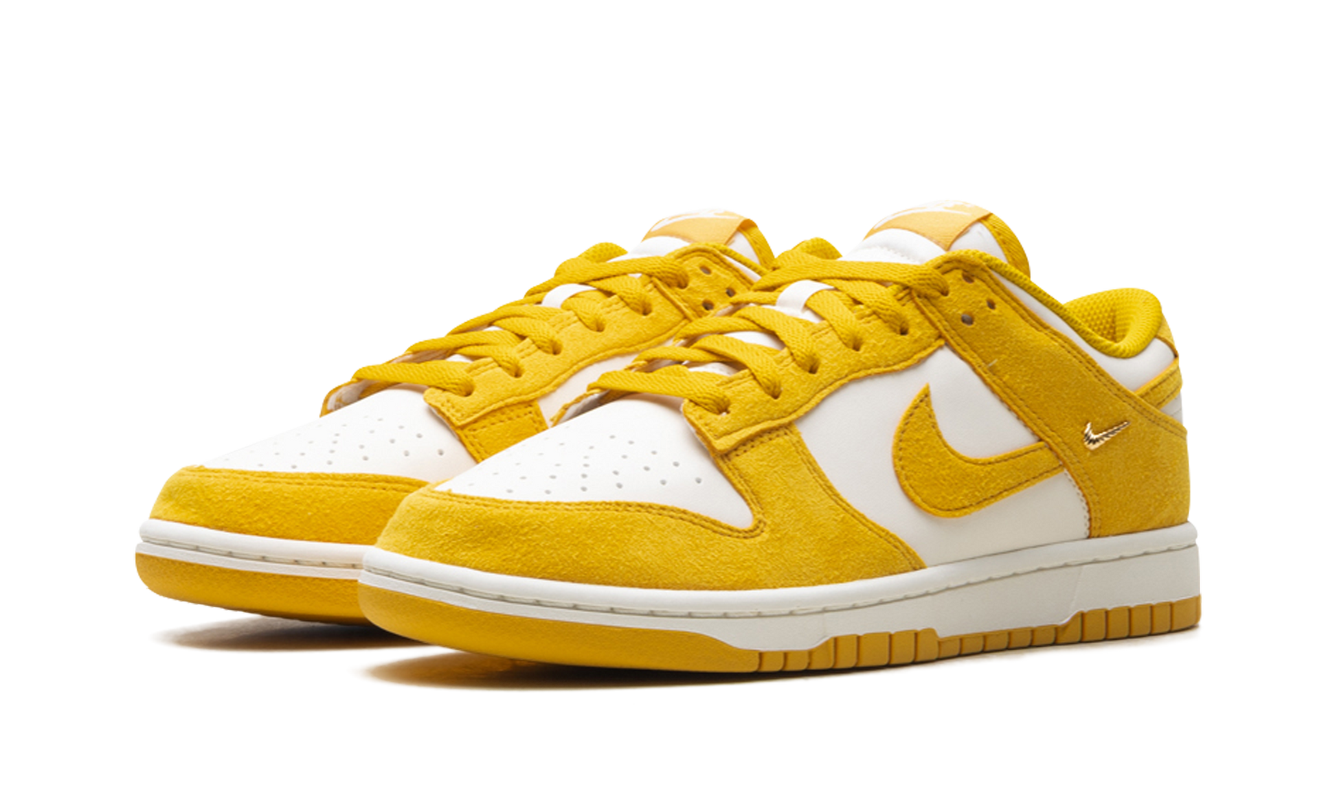 Dunk Low Women "Dark sulfur gold mini swoosh" IB4417 101