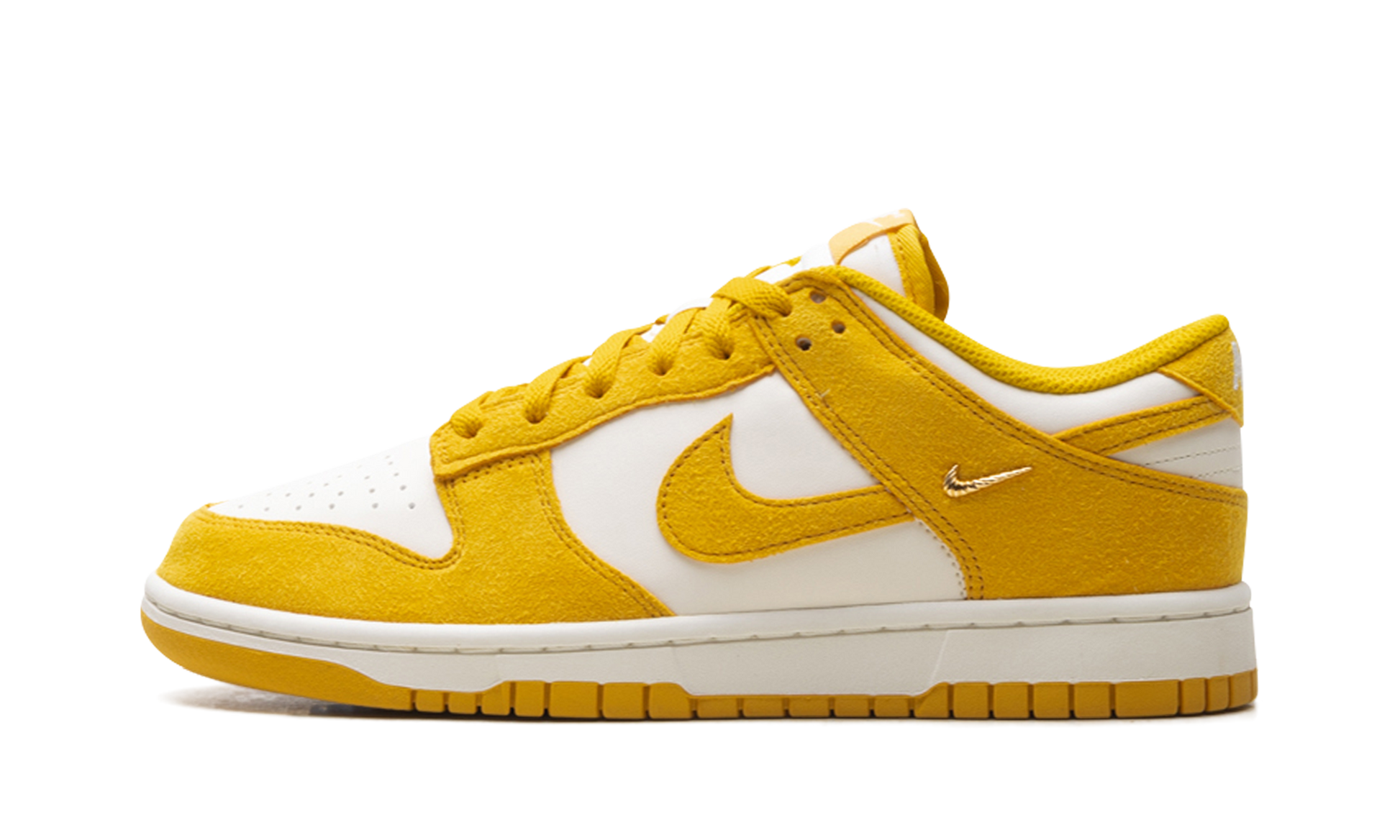 Dunk Low Women "Dark sulfur gold mini swoosh" IB4417 101
