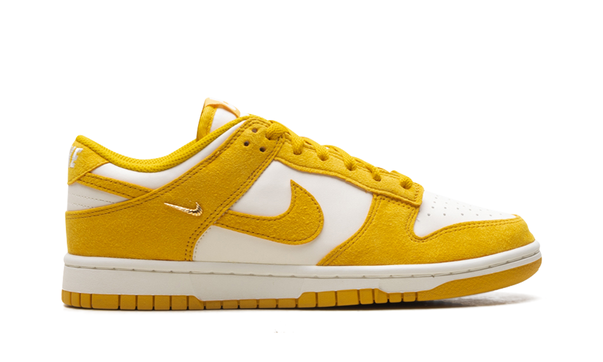 Dunk Low Women "Dark sulfur gold mini swoosh" IB4417 101