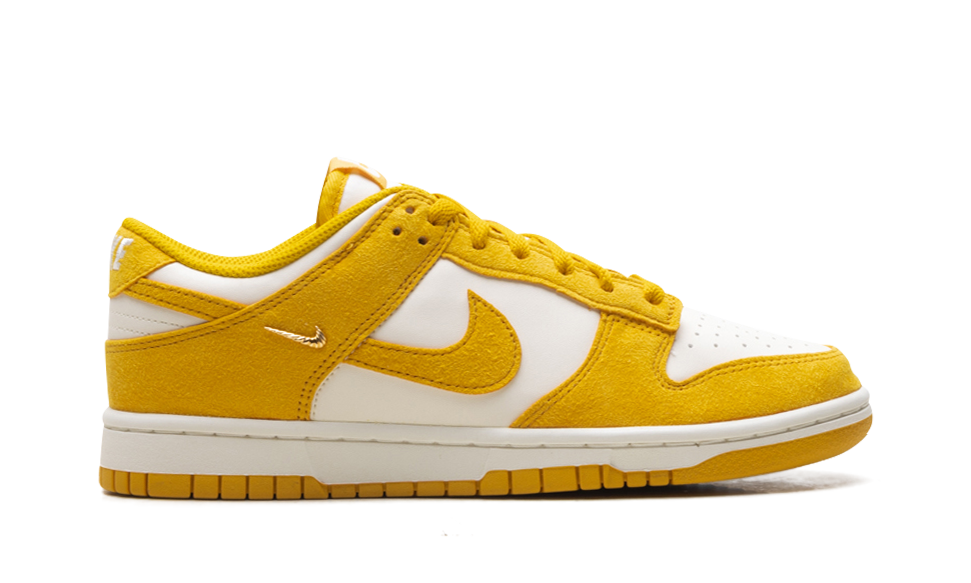 Dunk Low Women "Dark sulfur gold mini swoosh" IB4417 101