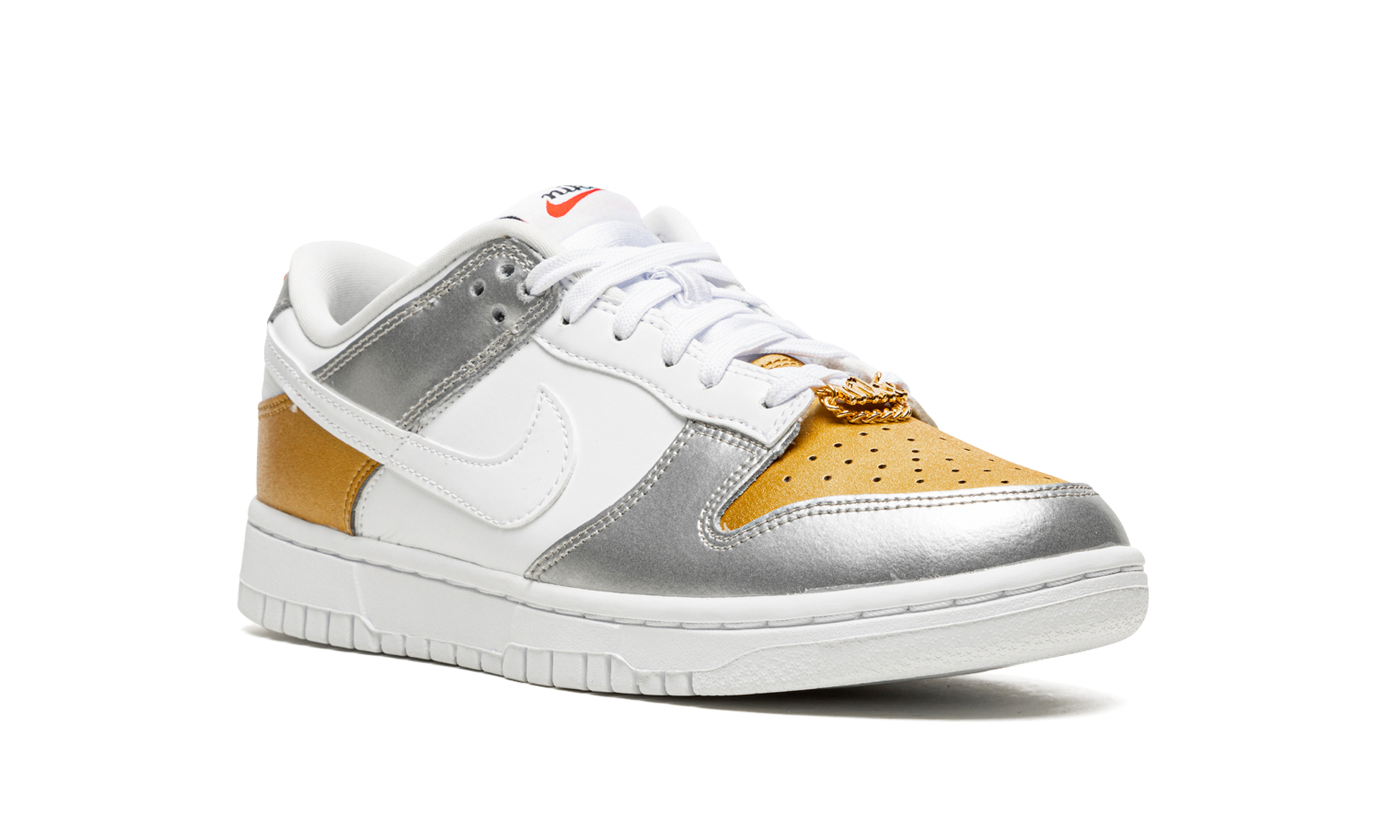 Dunk Low Women "Gold white silver" DH4403 700