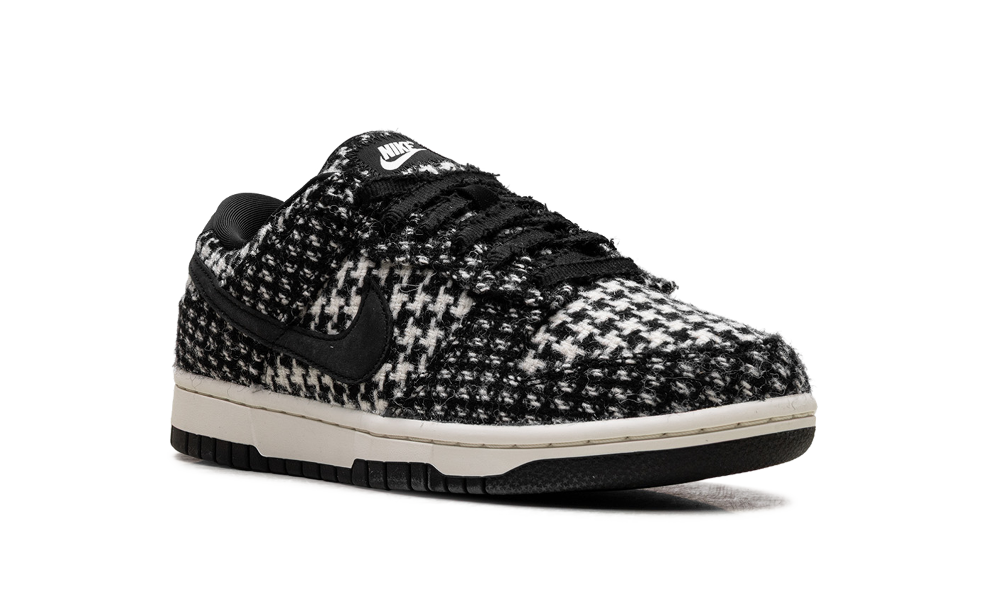 Dunk Low Women "Harris tweed - black" HQ5036 901