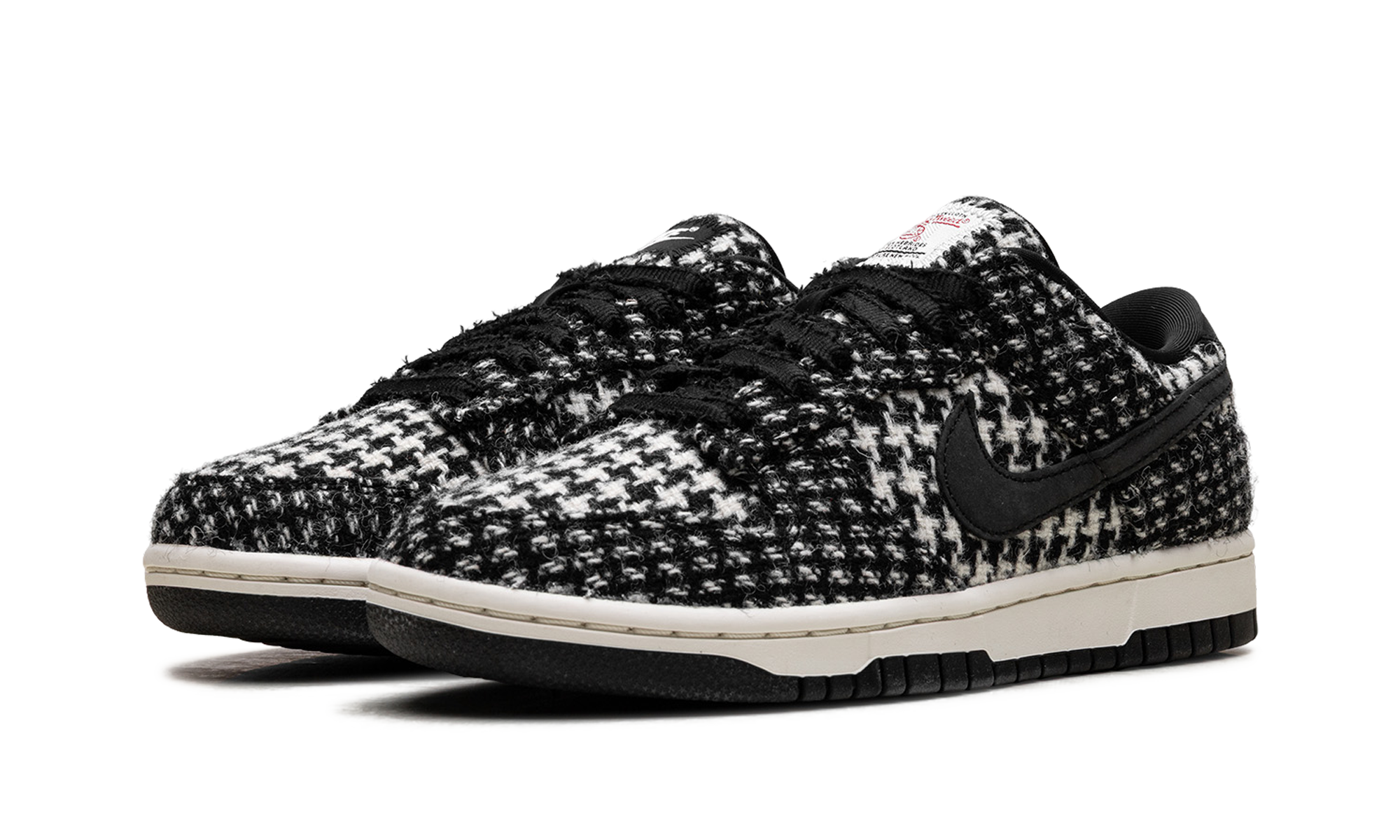 Dunk Low Women "Harris tweed - black" HQ5036 901