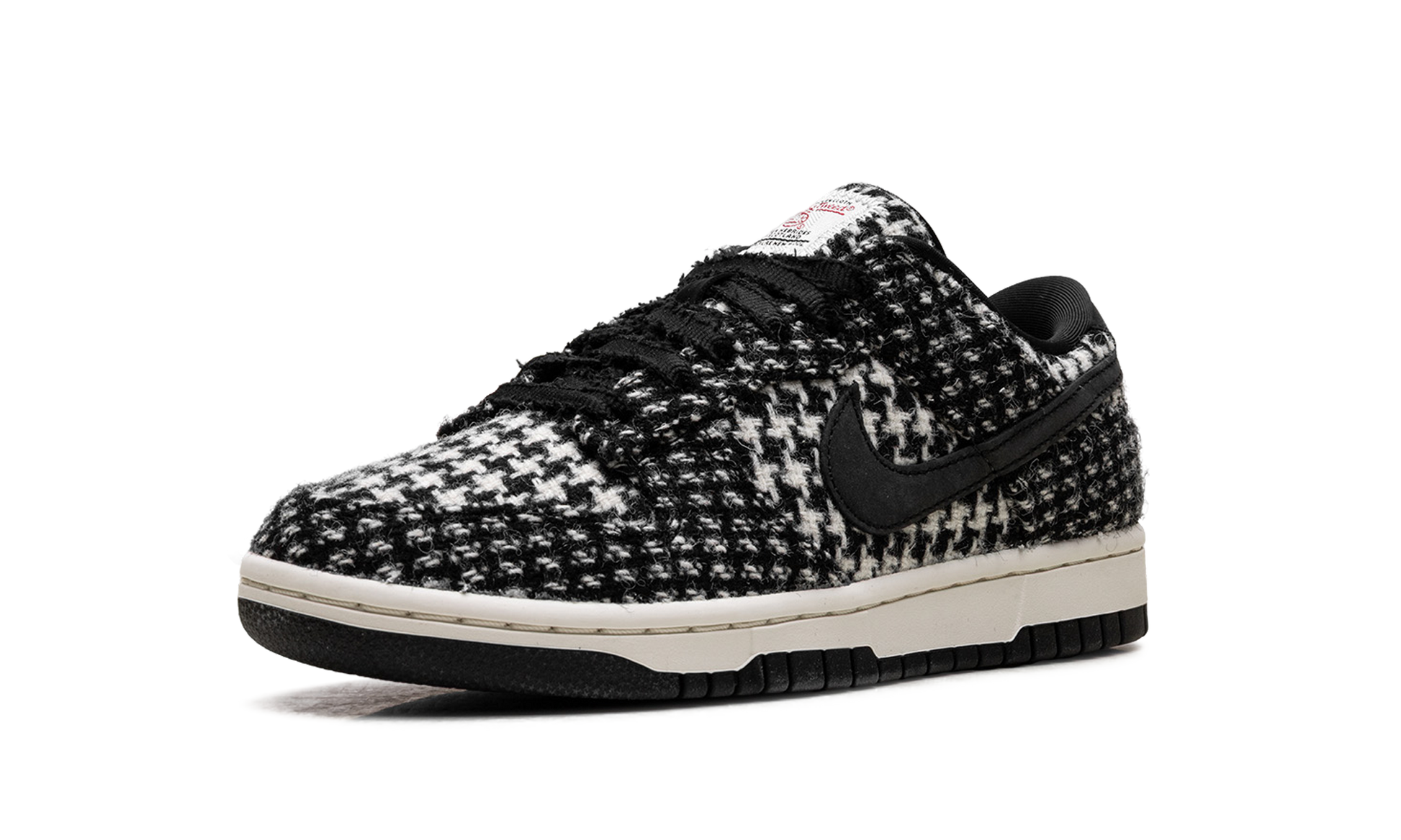 Dunk Low Women "Harris tweed - black" HQ5036 901