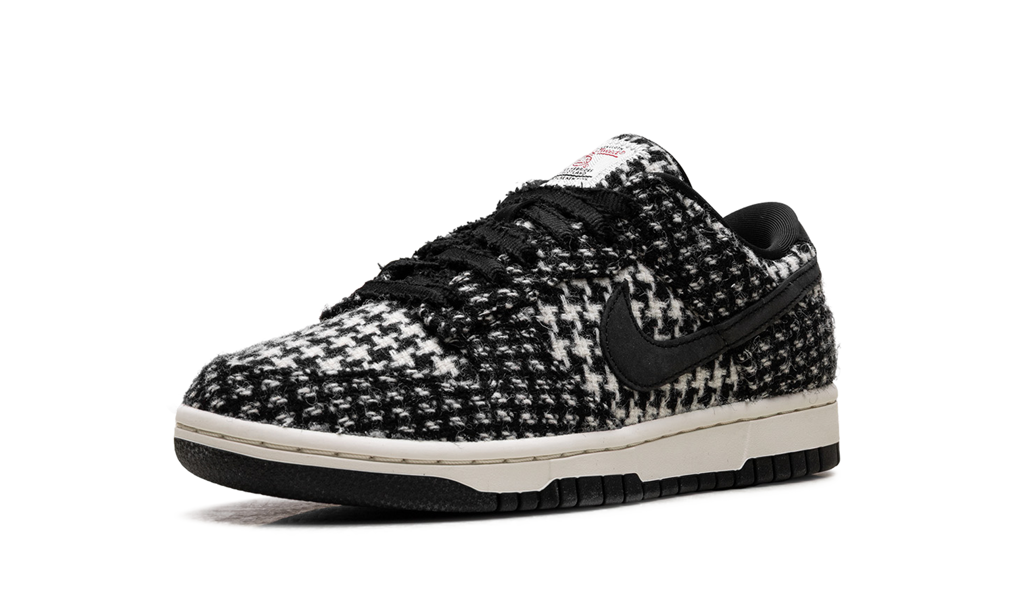 Dunk Low Women "Harris tweed - black" HQ5036 901
