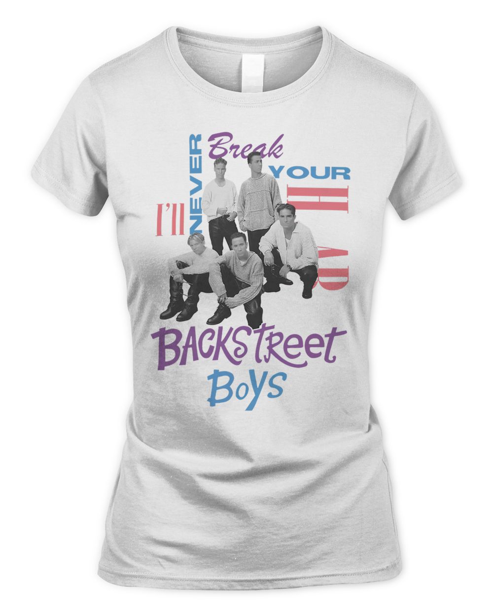 Backstreet Boys Merch Never Break Your Heart Shirt