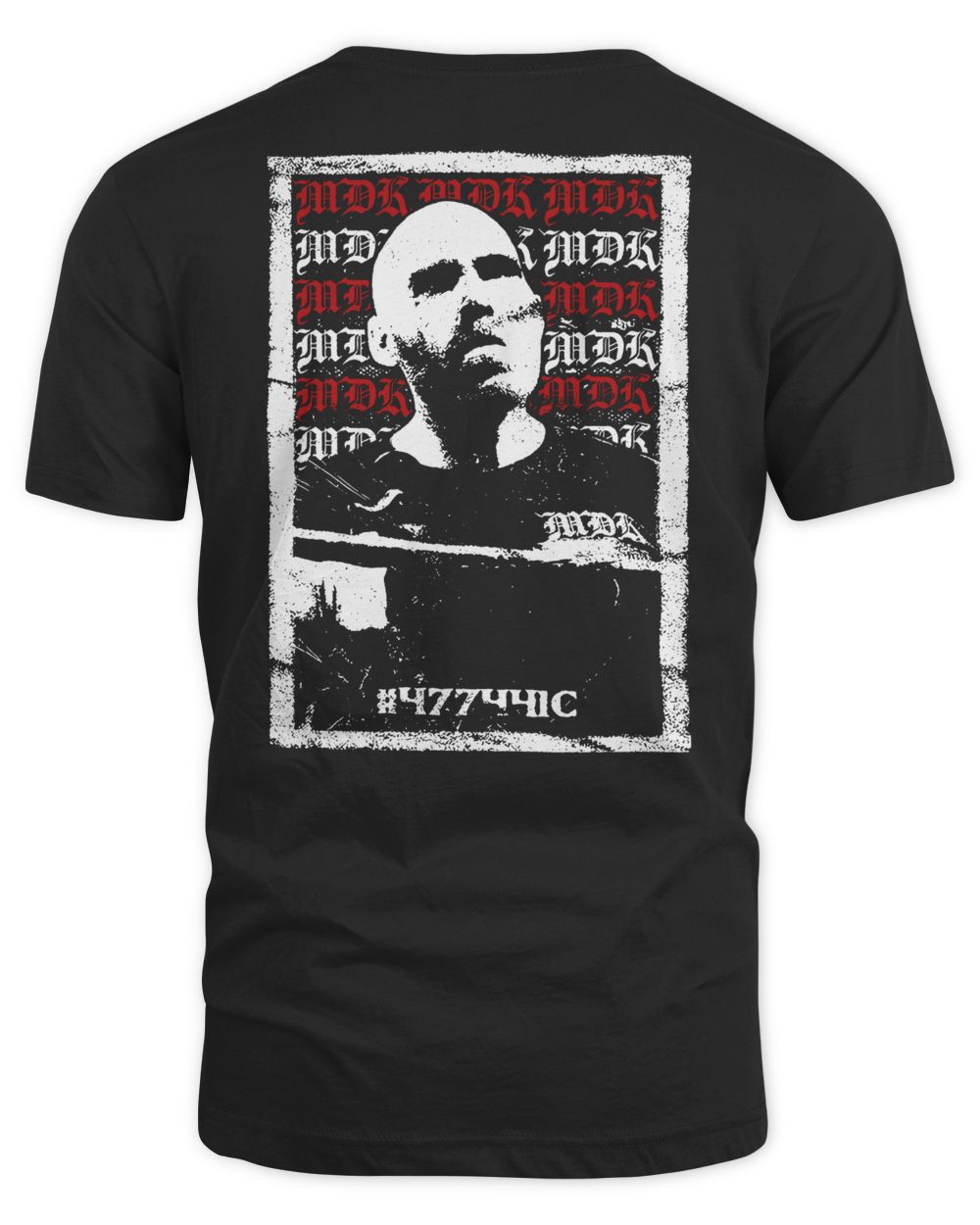 Gcw Merch MDK Inmate Number Shirt
