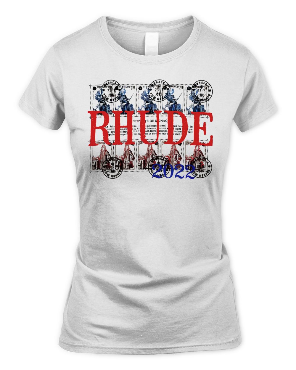 Rhude Clothing Stamp Shirt