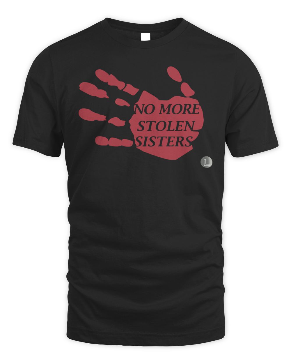 Wolfpack Apparel Handprint No More Stolen Sisters Shirt