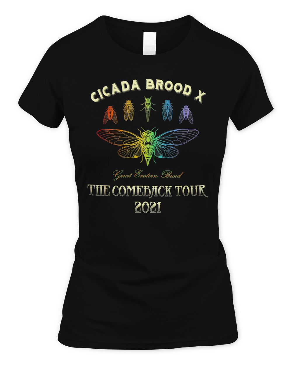 Cicada Brood X Return Summer 2021 Magicicada 17 Year Shirt