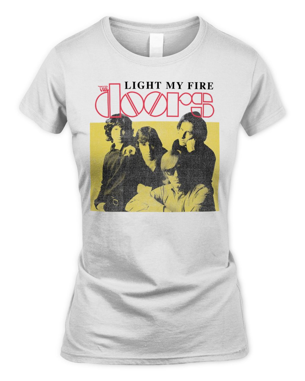 Doors Merch Light My Fire Photo Shirt