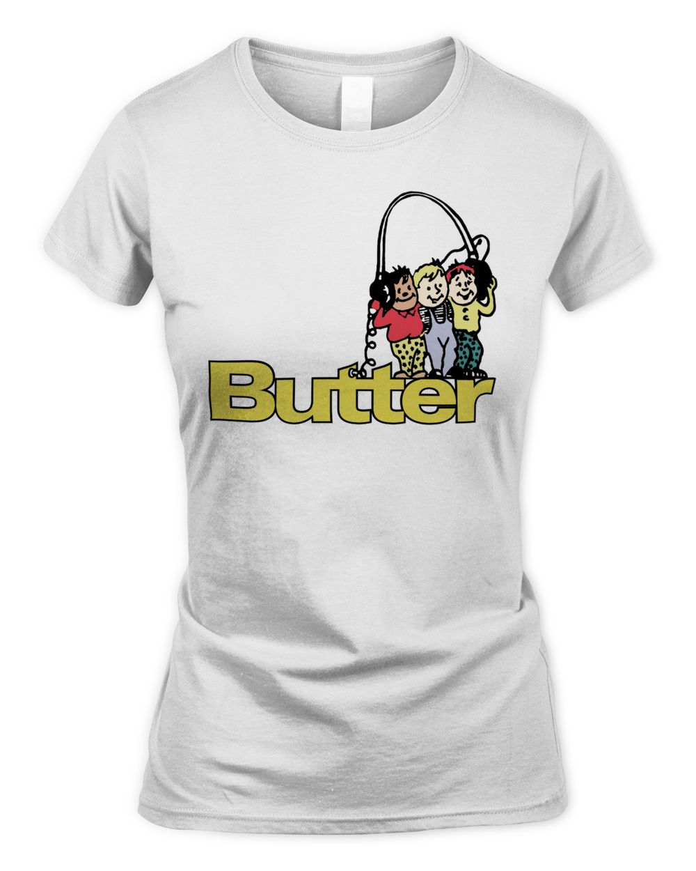 Butter Clothing Headphones Logo Shirt