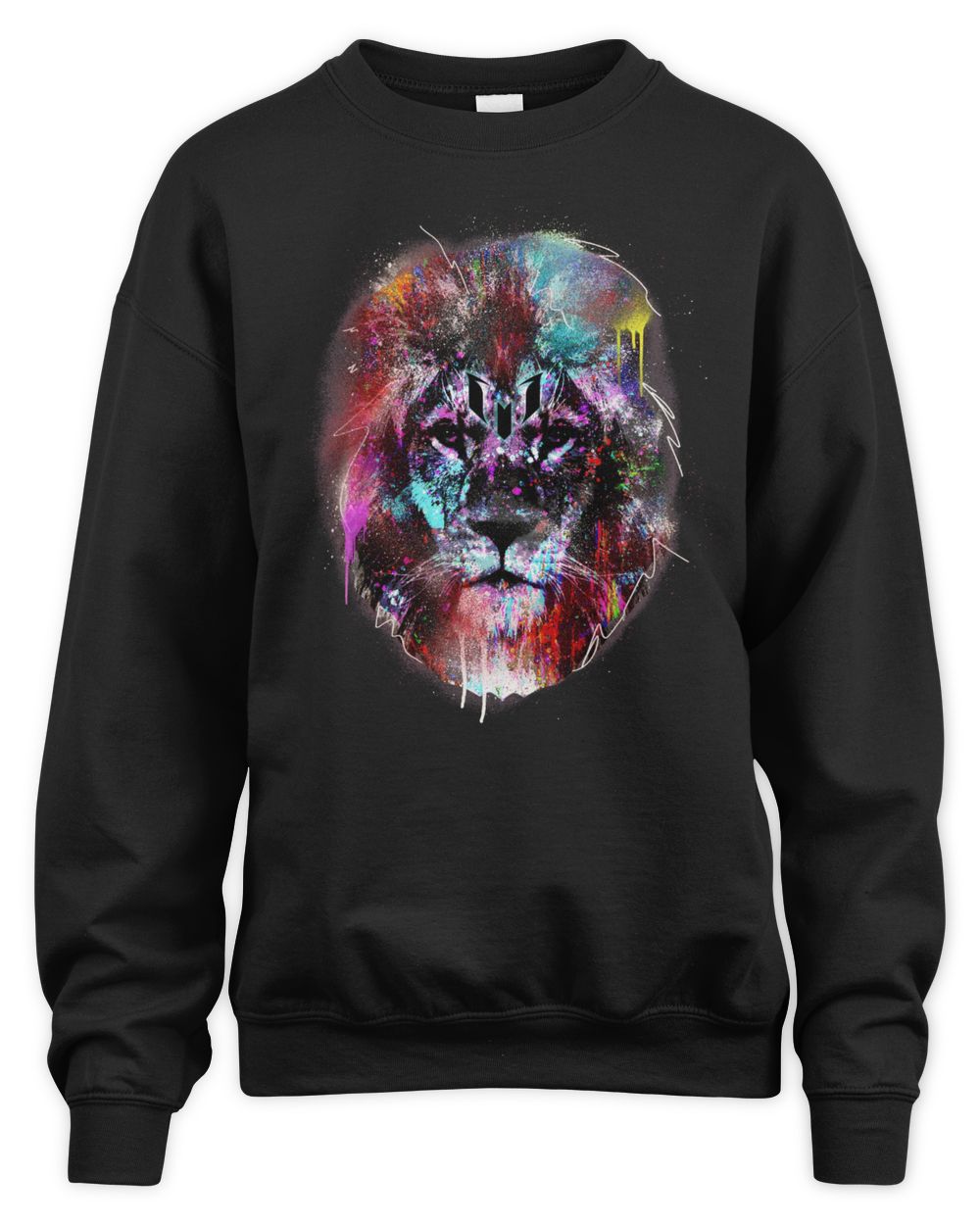 Messi Merch Colorful Lion Head Logo Shirt
