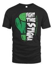 Fight The Stigma Mental Health Awareness Green Ribbon Shirt