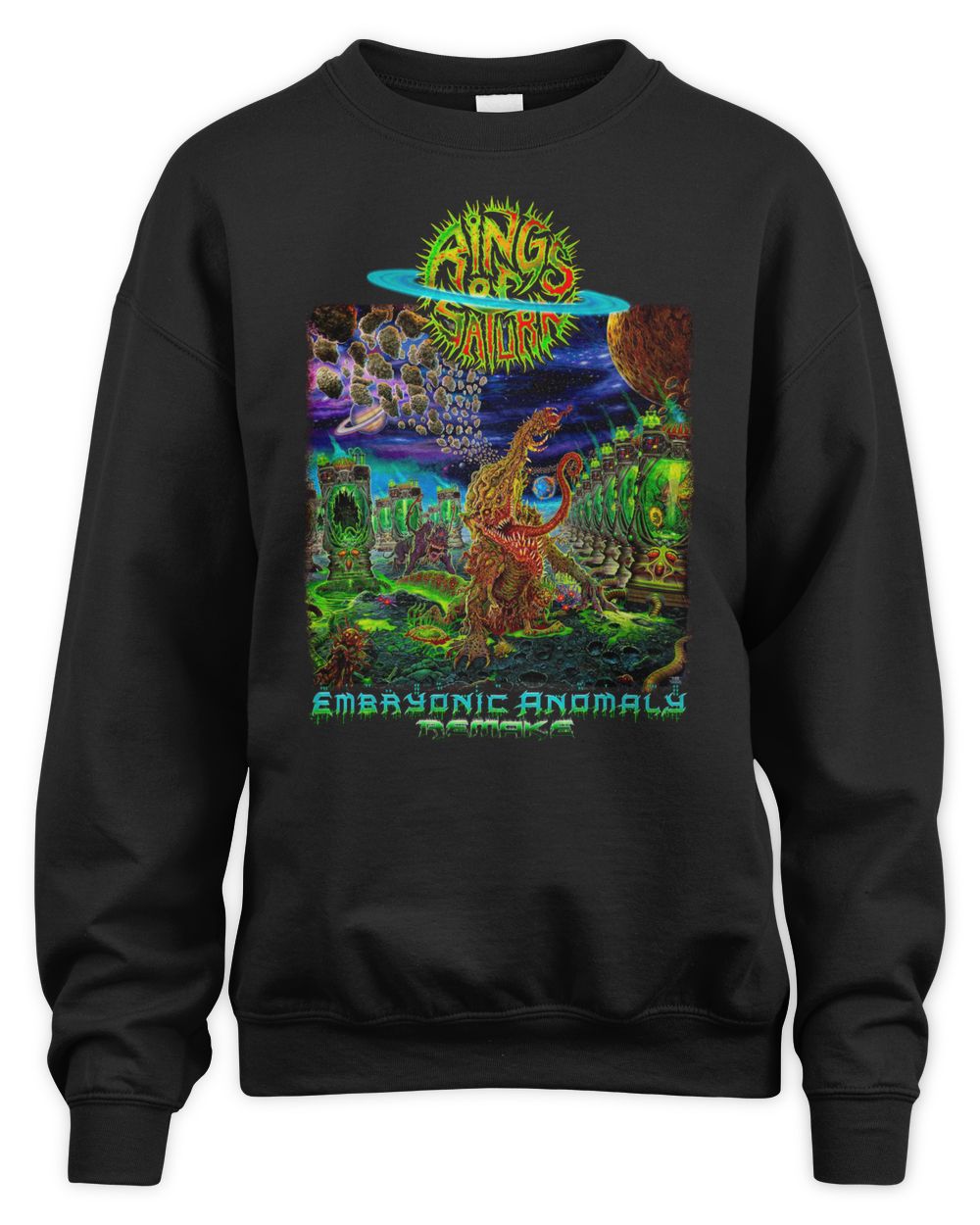 Rings Of Saturn Merch Embryonic Anomaly Remake Variant TShirt