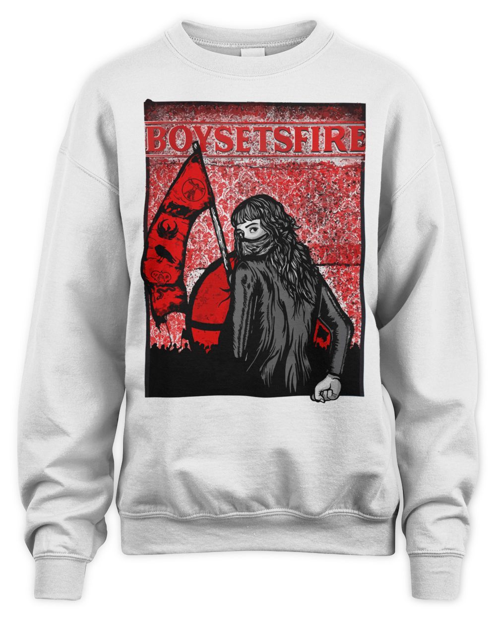 Boysetsfire Merch Flag Shirt