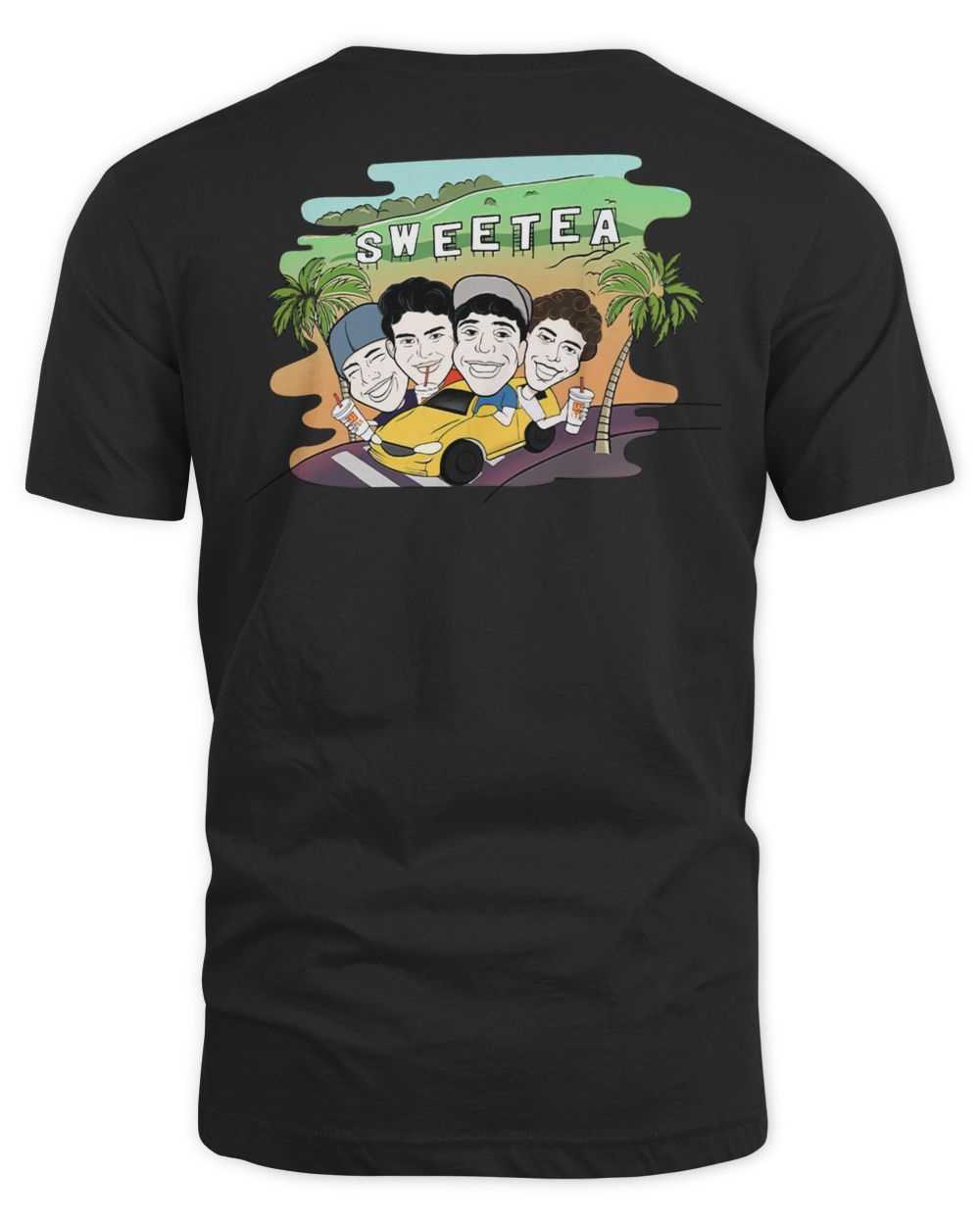 Sweetea Merch Car Shirt
