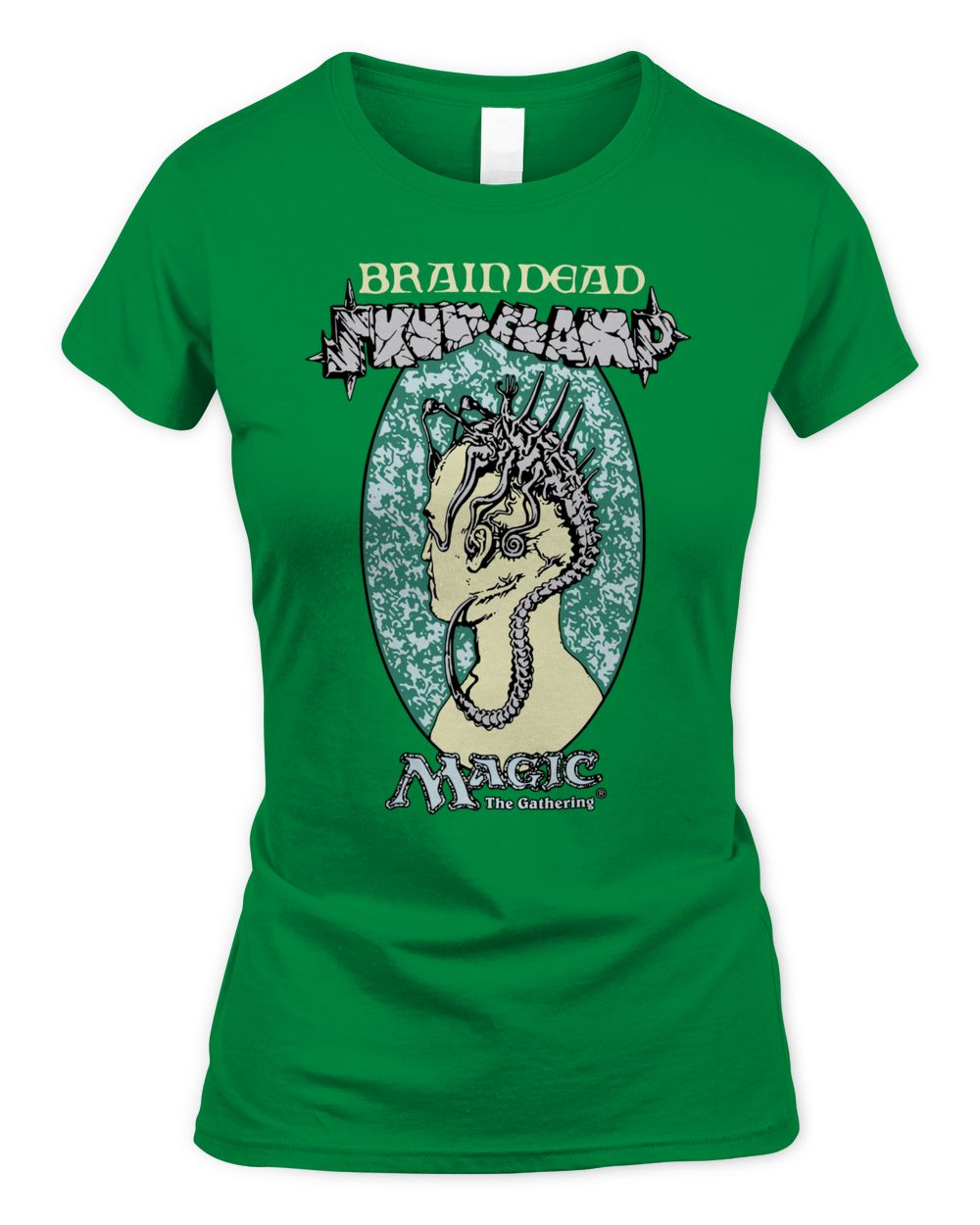 Brain Dead Clothing Brain Dead X Magic the Gathering Skullclamp Shirt
