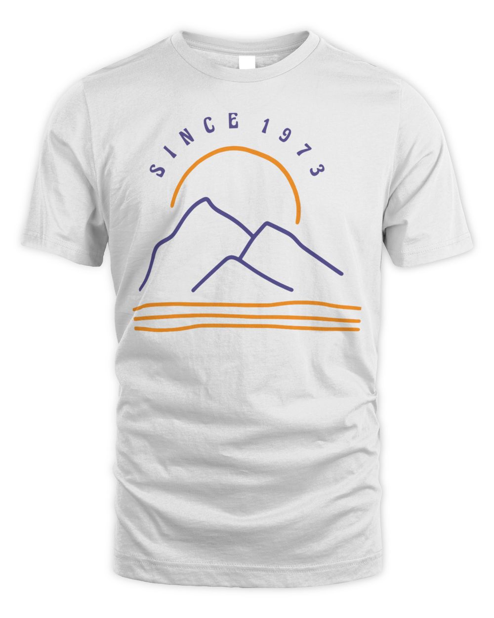 Fedex Merchandise Fedex Since 1973 Mountains Graphic Shirt