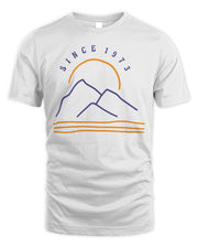 Fedex Merchandise Fedex Since 1973 Mountains Graphic Shirt